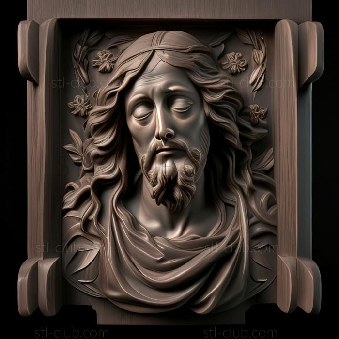 3D model st jesus (STL)